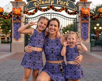 Disney Maleficent Purple Activewear Set, Disney Villain Athletic Outfit, Summer Sportswear, Toddler Character Set
