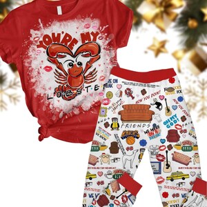 Friends Lobster Pjs Etsy UK