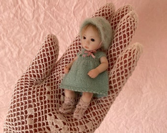 BJD ooak porcelain art Miniature baby doll