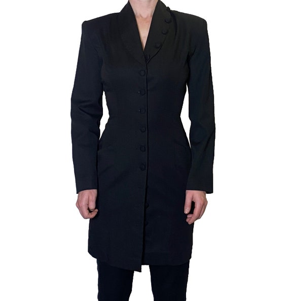 1980s Fitted Button Jacket - image 1