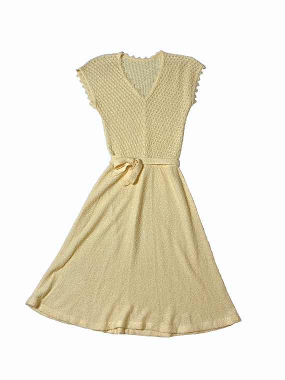 Nile Knit Dress - Butter