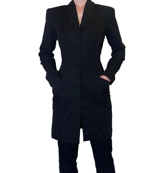 1980s Fitted Button Jacket - image 2