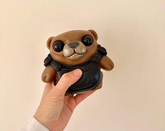 Squeezable Valorant Taktischer Bär Pop-Out Auge Squeeze Spielzeug! | Hochgenaues Gun Buddy Replikat
