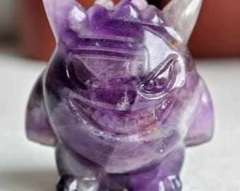 パープルラブラドライトフリーフォーム：心を落ち着かせる保護