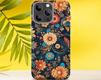 Blumen Boho Handyhülle für iPhone 15, iPhone 15, Boho Handyhülle, Boho Handyhülle