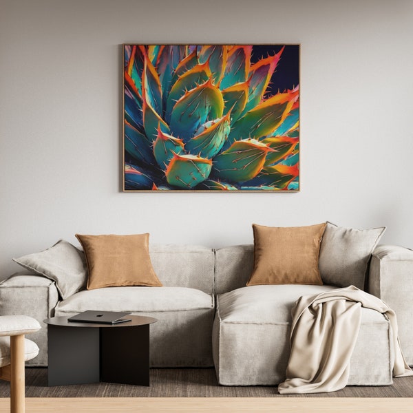 Agave Wall Art | Abstract Digital Prints | Pastel Tones | Intricate Patterns | Subtle Textures | Ethereal Glow | Light Reflections