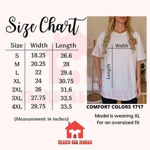 a women's size chart for a t - shirt