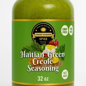 Green Organic   Haitian Epis. Seasoning/Marinade, All purpose -Natural Blend for Delicious Flavors.32 oz By one get one 50/% off