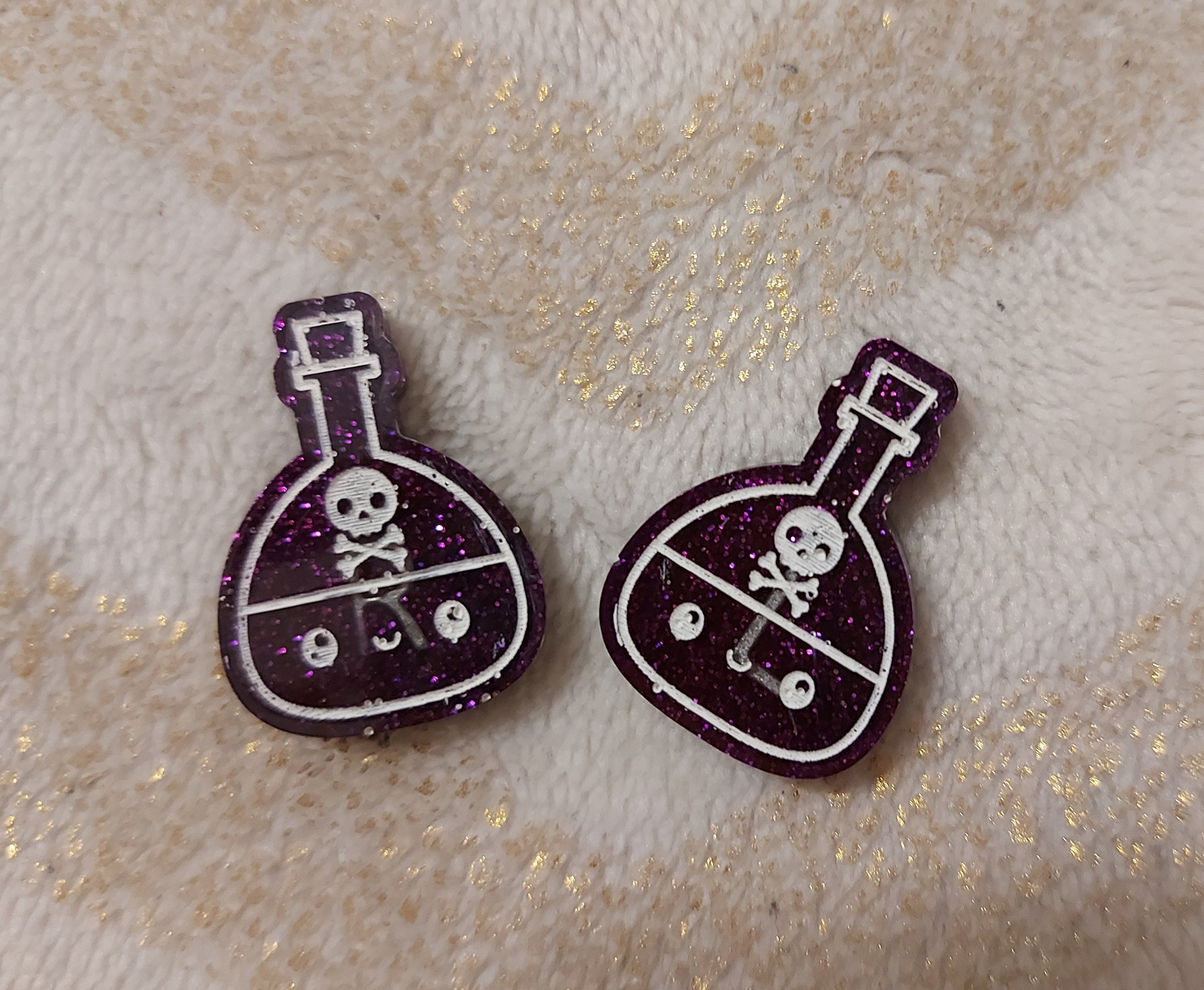 Cute Poison Bottle Radiography Markers Etsy UK