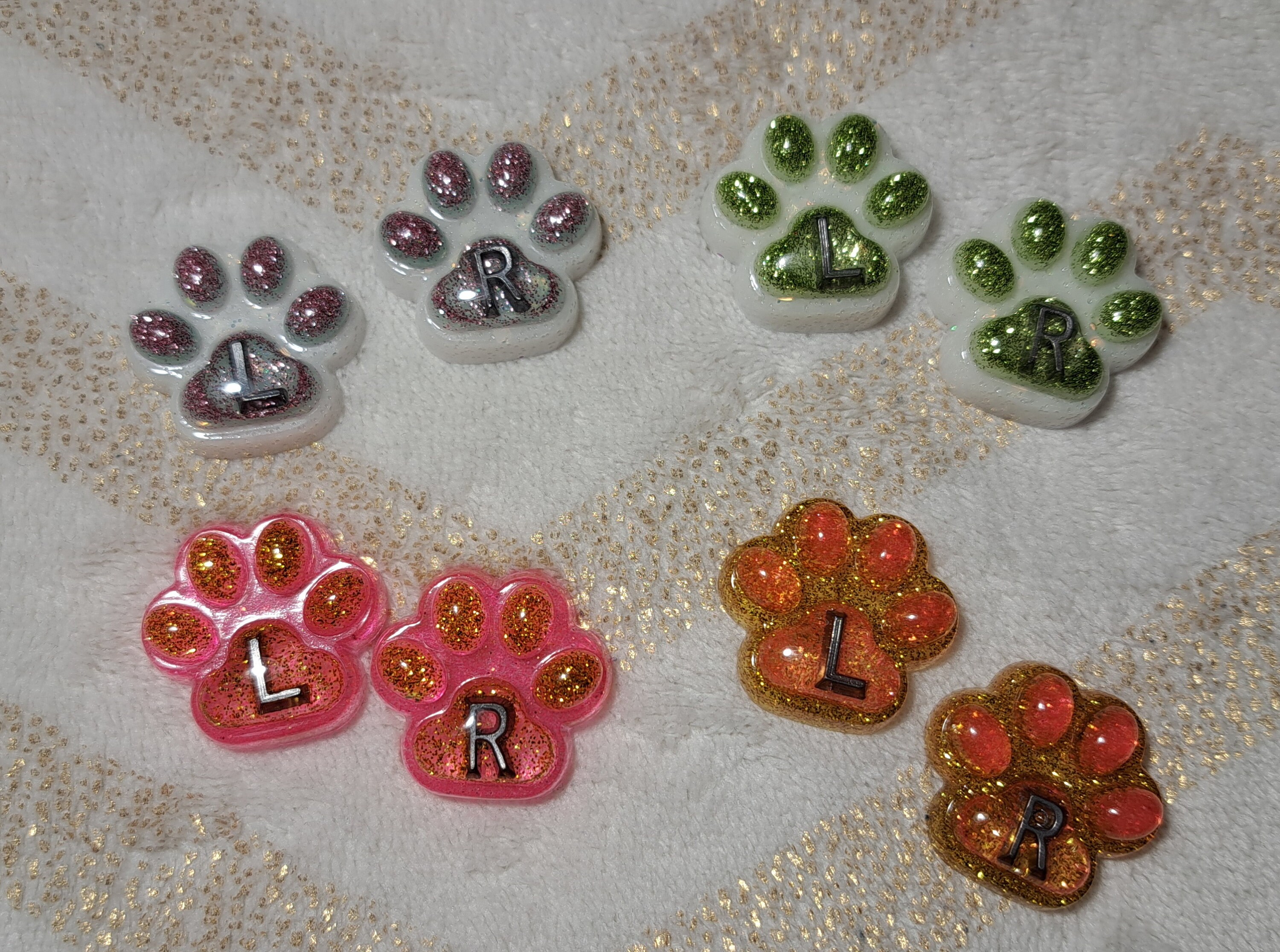 Paw Print Radiography Markers Etsy UK