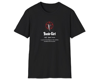 Définition d'un t-shirt Rush Girl | Unisexe