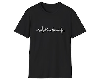 Rush Heartbeat Unisex Softstyle T-Shirt