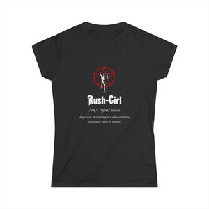 Definition av en "Rush Girl" | T-shirt i dammodell