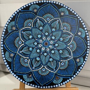Mandala Painting - Etsy
