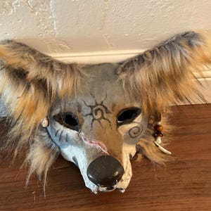 Status: [Slots geschlossen!!] - Auftragsarbeit für handgefertigte Tiermasken - [Therian, Ren Faire, Kostüm Masken Auftragsarbeiten] NACHRICHT MICH VOR DEM KAUF!! feline / short snout