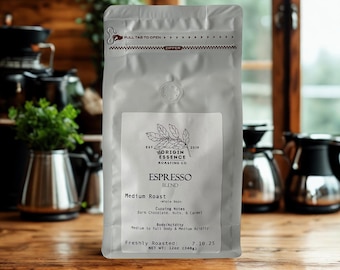 Café de spécialité mélange expresso fraîchement torréfié