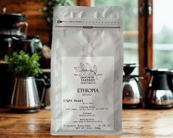Freshly Roasted Ethiopia Sidamo Specialty Coffee