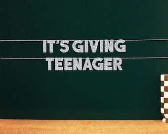 It’s Giving Teenager | 20 Color Options