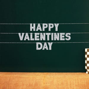 Happy Valentines Day | Cute Valentines Day Gift | Girlfriends Valentines Party Sign | 20 Color Options