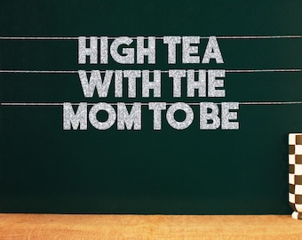 High Tea With The Mom To Be | Tea Party Theme Baby Shower | Tea Party Sprinkle Decorations | 20 Color Options