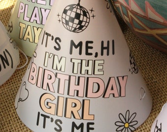 Birth-TAY Par-TAY Party Hats | 5 pack or 10 pack