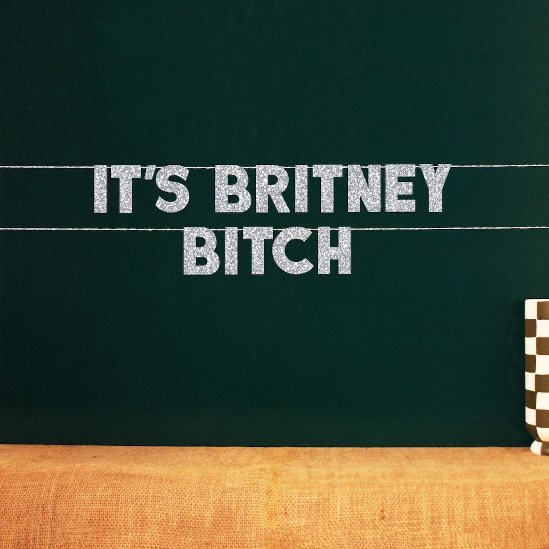 It's Britney … | 20 Color Options - Etsy