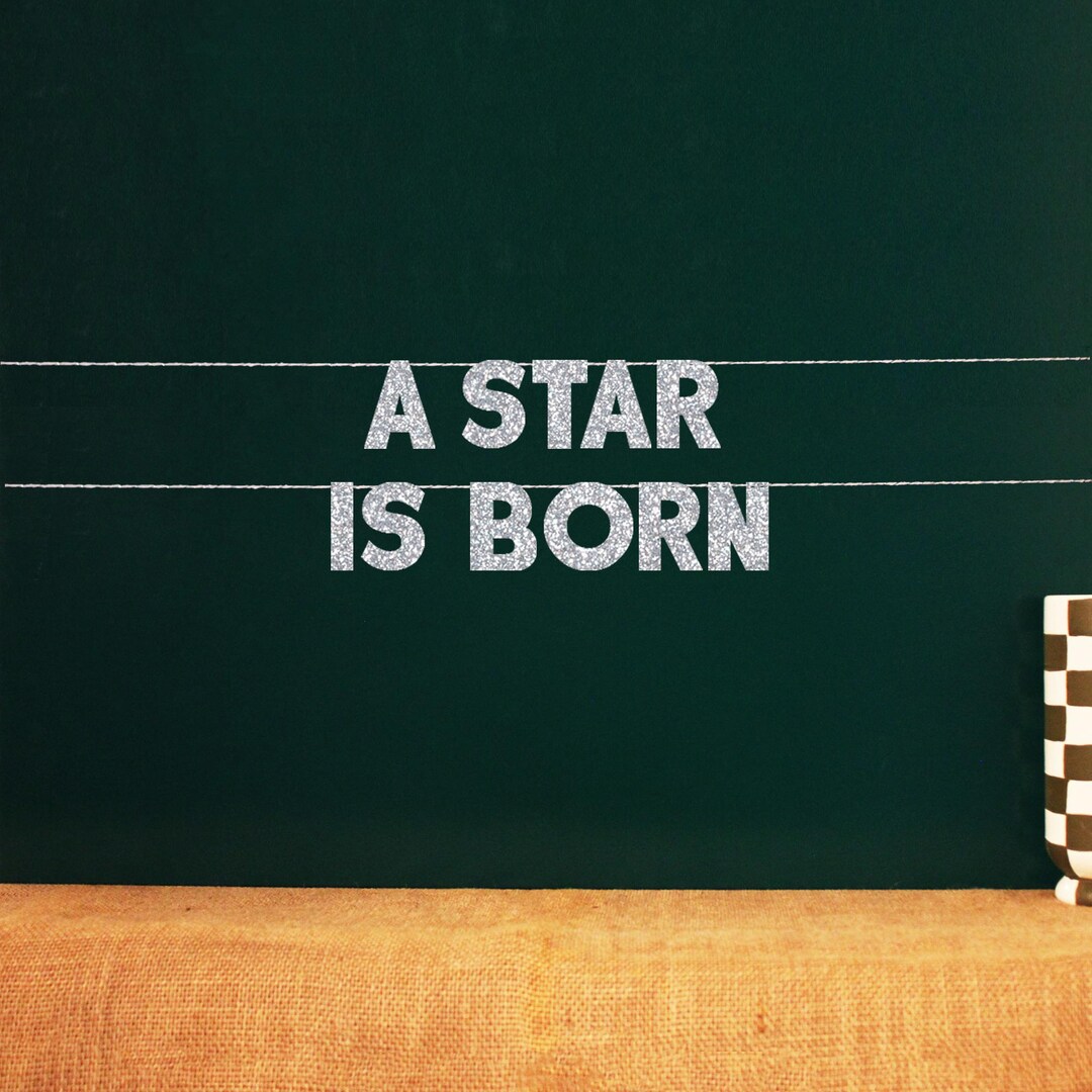 A Star is Born | 20 Color Options - Etsy