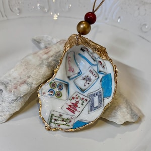 Mahjong Oyster Shell Ornaments afbeelding 7