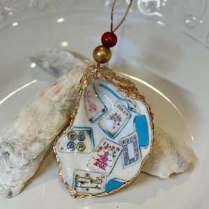 Mahjong Oyster Shell Ornaments afbeelding 12