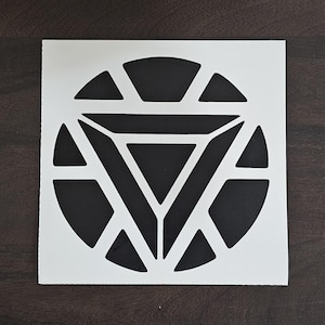 Ironman Arc Reactor Decal 7"