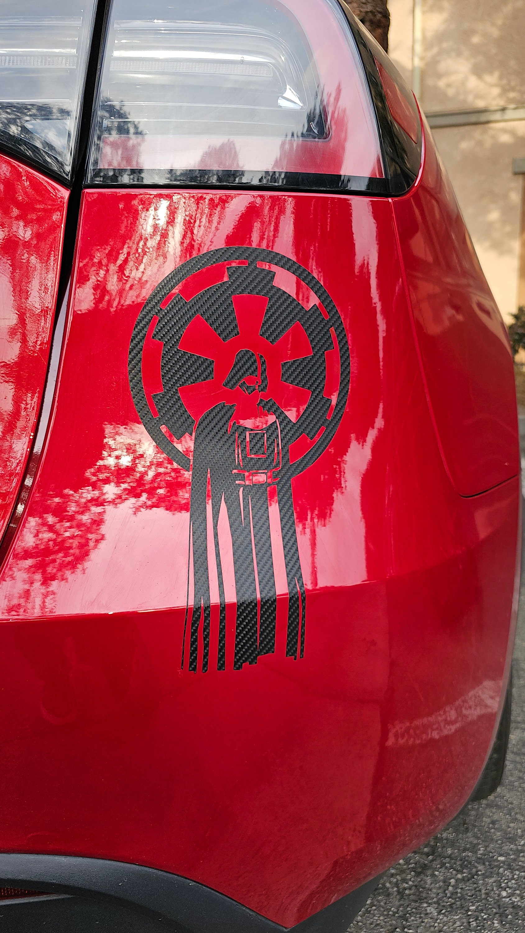 Darth Vader Empire Decal