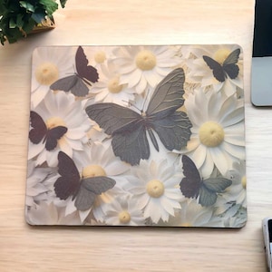 3D Butterfly mouse pad