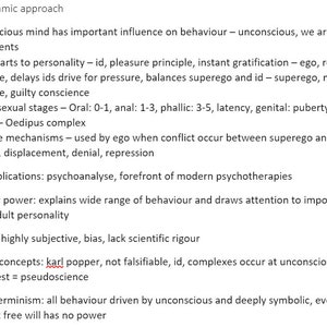 AQA Psychology A Level Paper 2 Condensed Notes in Exam Question Style Format (not including research methods)