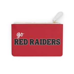 I Heart Red Raiders-Bolso de mano pequeño rojo