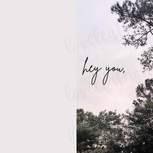 Thinking of You Digital Greeting Card Instant Download-Here For You-Support-Love-Proud of You-Family-Friends