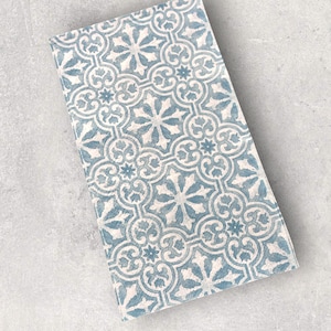 Decoupage Napkins, Blue White Napkin, Craft Napkin, Decoupage Craft Napkin, Coastal Colors Napkin, Set of 3