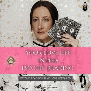 Your Love Life in 2025? Love Tarot Reading, Same Hour Love Tarot, Psychic Love Reading, Tarot Love Reading, Tarot Reading, 2025 Predictions
