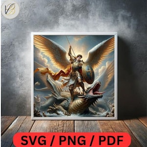Christelijke PNG, digitale kunst van de aartsengel, Angel SVG downloaden, Bijbel kunst digitale downloads