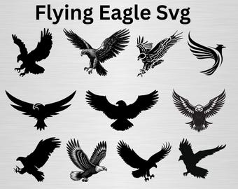 Flying Eagle Svg , Eagle Svg , Eagle Png , Eagle Head ,American Eagle ,Flying Eagle Silhouette ,Eagle Clipart ,Flying Eagle Clipart
