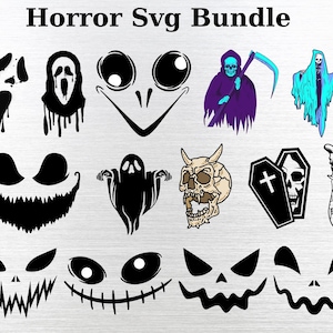 Horror svg Bundle, Horror Cut Files, Horror Characters svg,Halloween Horror svg ,Horror Svg ,Horror Clipart ,Digital Download