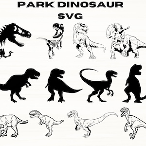 Park Dinosaur svg ,Dinosaur svg ,Dinosaur Silhouette ,Cute Baby Dinosaur ,Cute Dinosaur svg ,dinosaur clipart ,kids dinosaur svg
