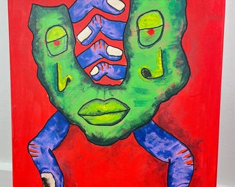Grasped by conflicting thoughts