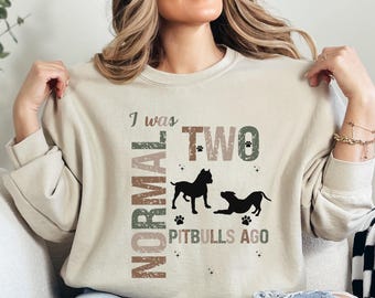 Funny Pitbull Sweatshirt: Dog Lover Gift, Cozy Unisex Apparel