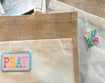 Cabas en toile de jute