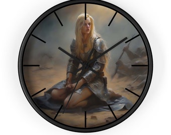 Christian Wall Clock Home Decor Silent Clock