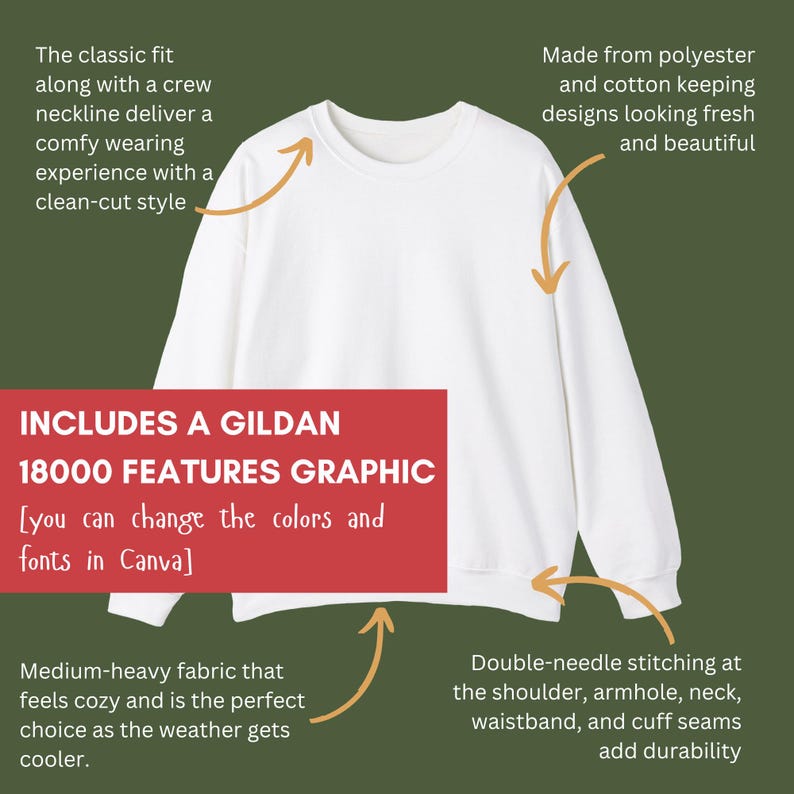 FAMILY SWEATSHIRT MOCKUPS bundle, Gildan 18000, family shirt mock-ups, Christmas shirt mockups, family group Xmas mockups, Canva mock ups, diverse family groups, winter themed, perfect for your Christmas designs.