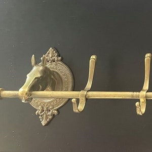 Horse Head Coat Rack 