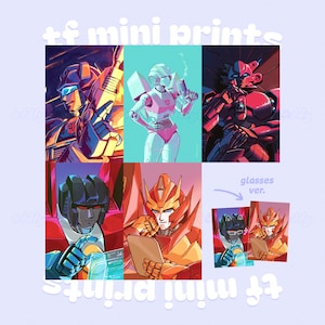 tf mini prints | 4x6”