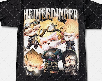 Heimerdinger geheimzinnig T-shirt: vintage T-shirt jaren 90 retro tv-show