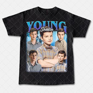 Limited Young Sheldon Tee, Young Sheldon T-shirt, Unisex T-Shirt, Retro TV Show Merch, Graphic Tee, Pop Culture Shirt